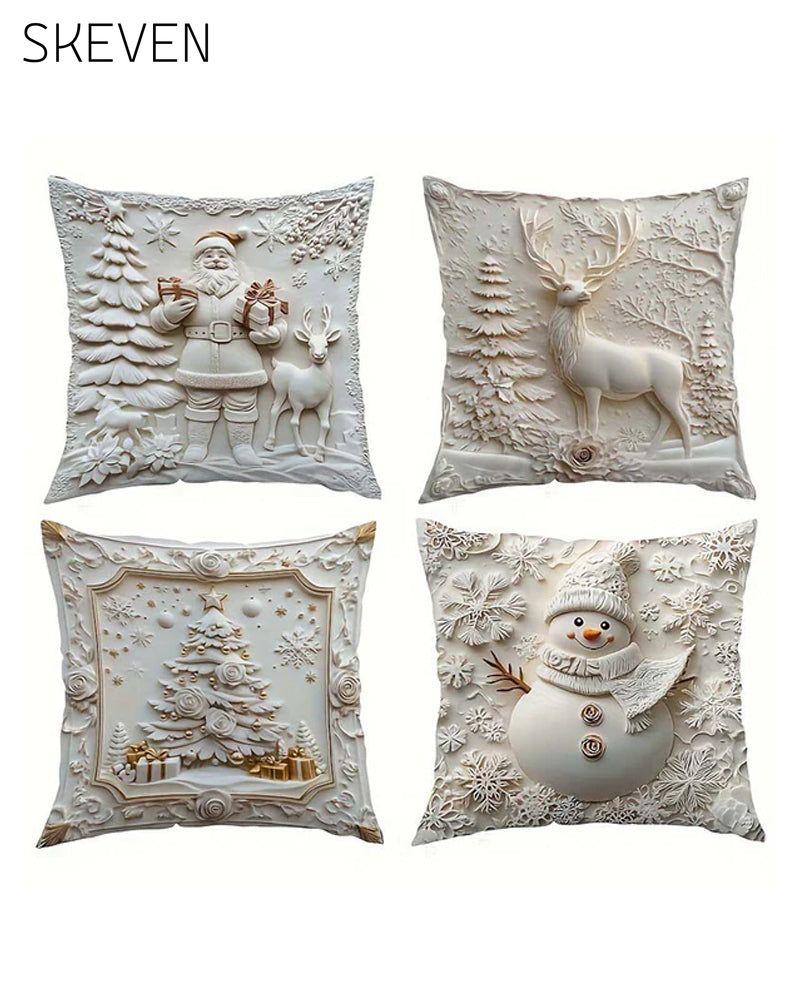 Elegant Christmas Decorative Pillowcases