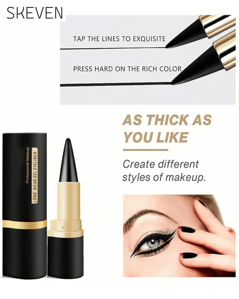 Natürliche, wasserfeste Eyeliner-Creme