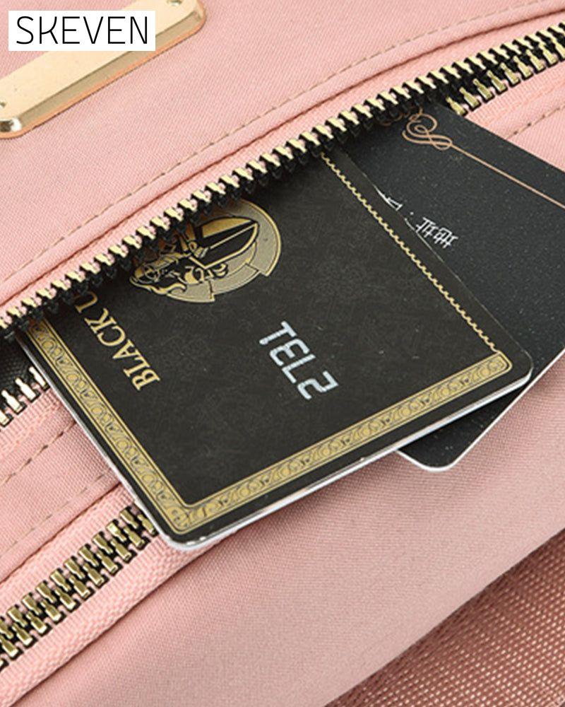 Einfache, einfarbige Schultertasche