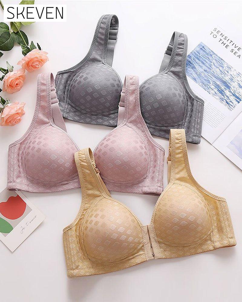 Front-Clasp Anti-Sagging Bra
