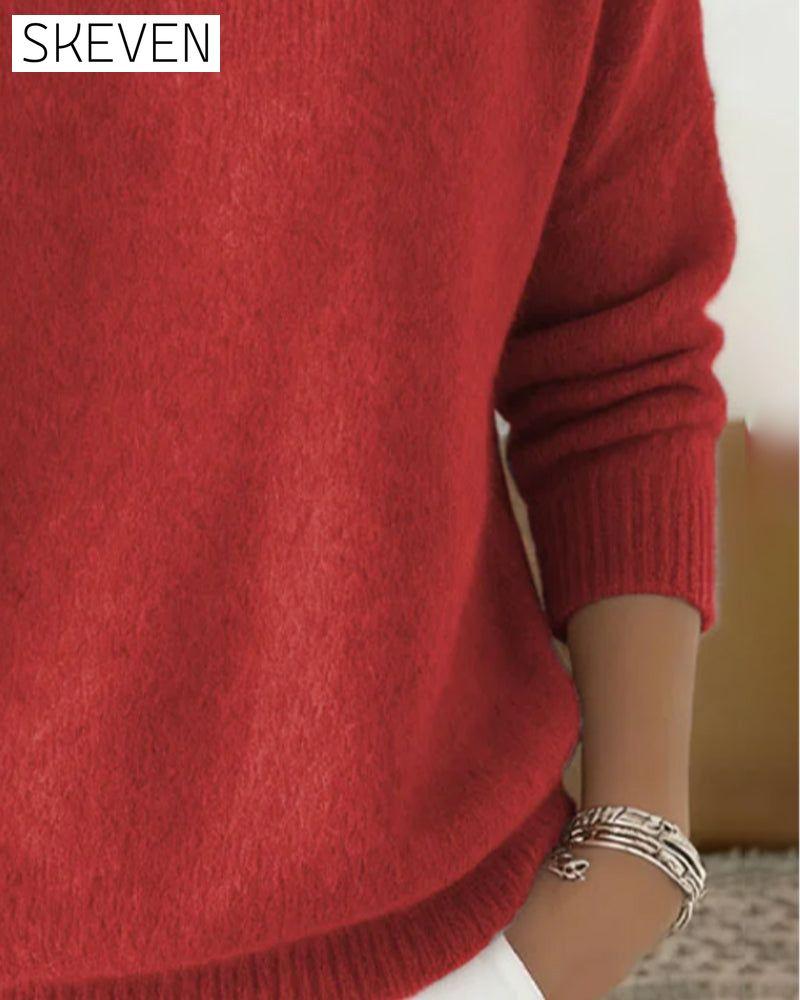 Turtleneck Lazy Style Pullover
