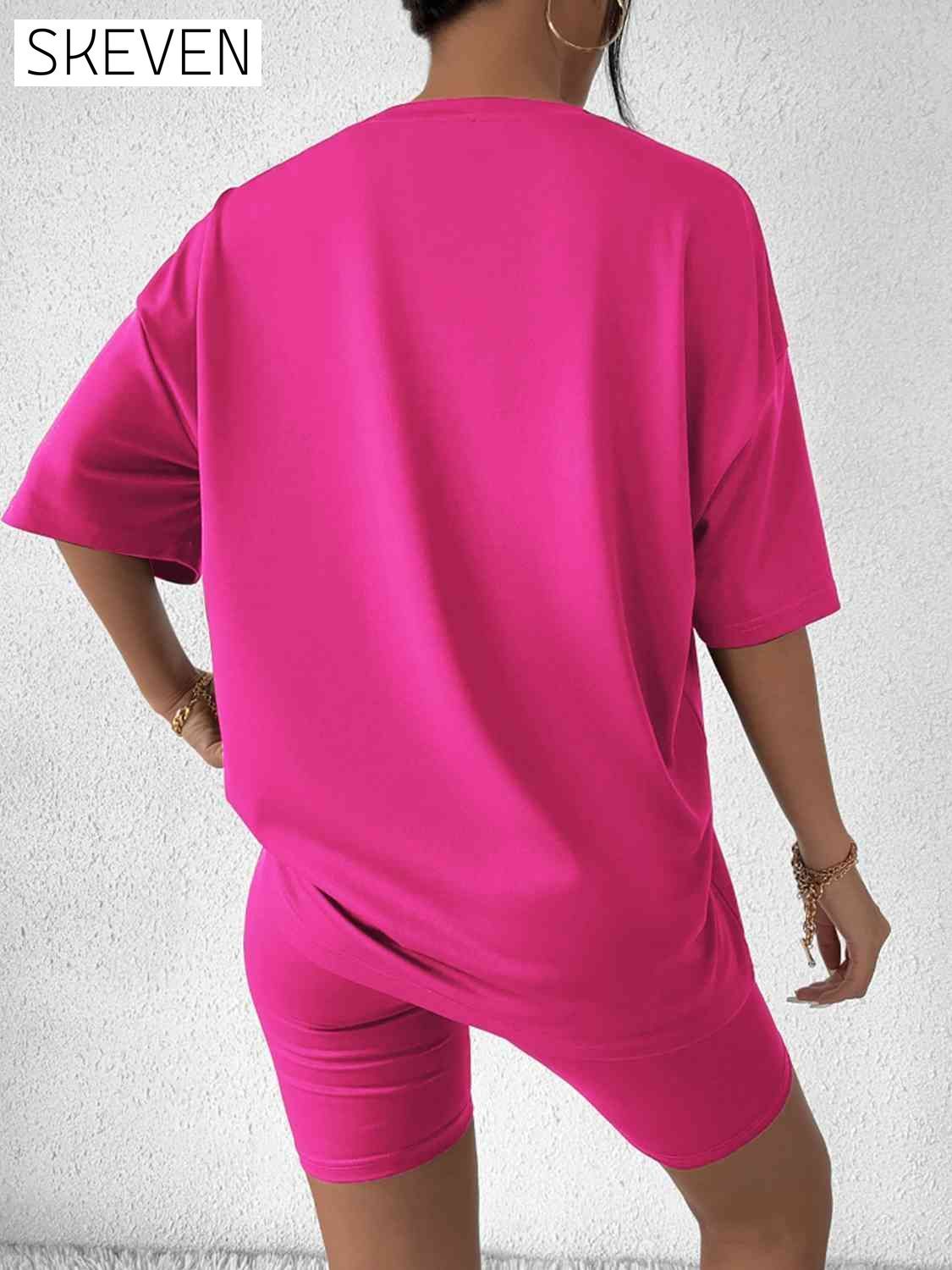 BROOKLYN NYC Graphic Top and Shorts Set clothes lounge lounge wear lounge wear sets loungewear S&M&Y Ship From Overseas