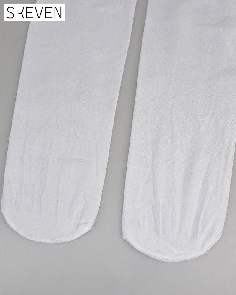 Collants transparents brillants pour femmes