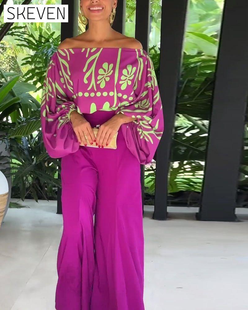 Ladies elegant one shoulder Blouse blouse&shirts spring summer
