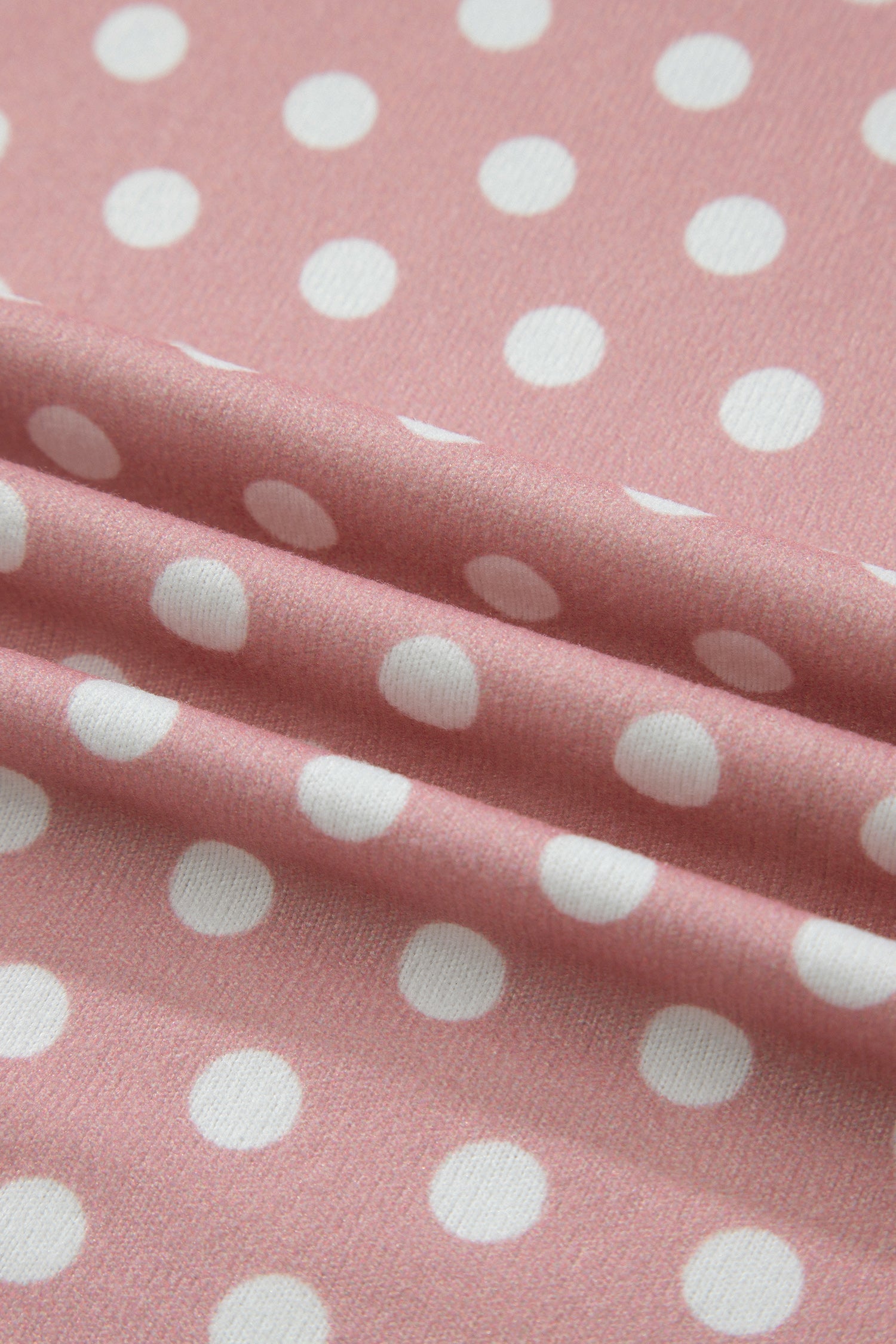 Polka Dot Relaxed Top & Drawning Shorts Set
