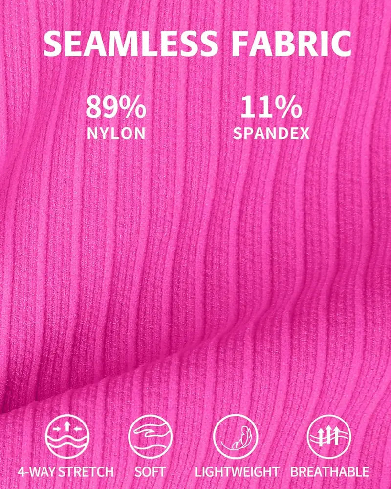 Built-in bra racerback tank top