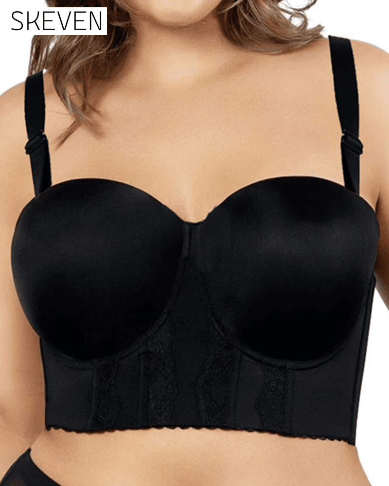 Soutien-gorge pour femme à bretelles réglables et dentelle – galbe et rehausse parfaitement la poitrine