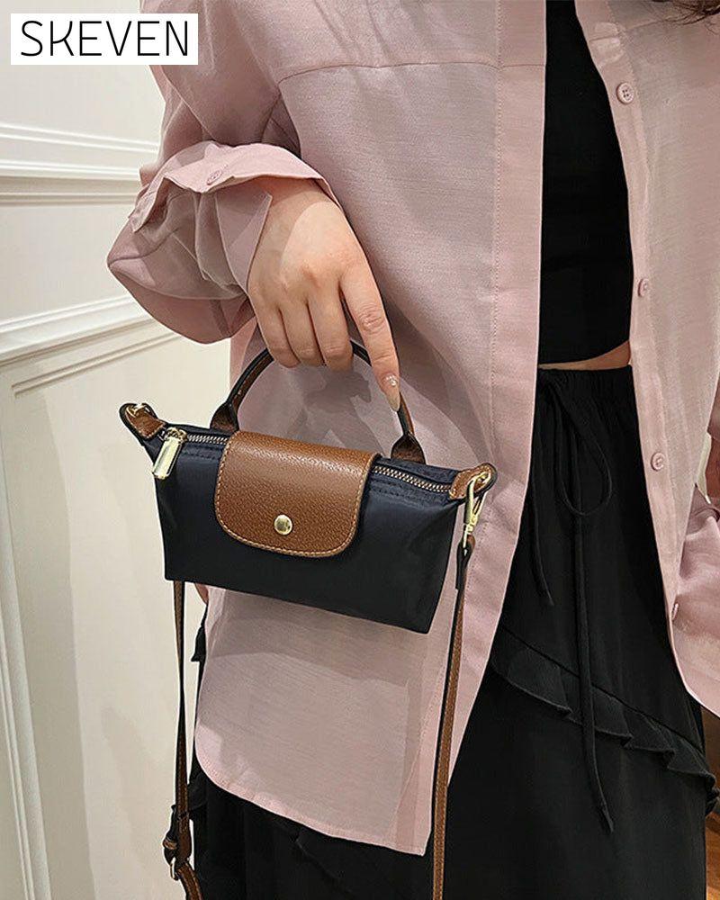 Sac bandoulière à rabat simple pour femme