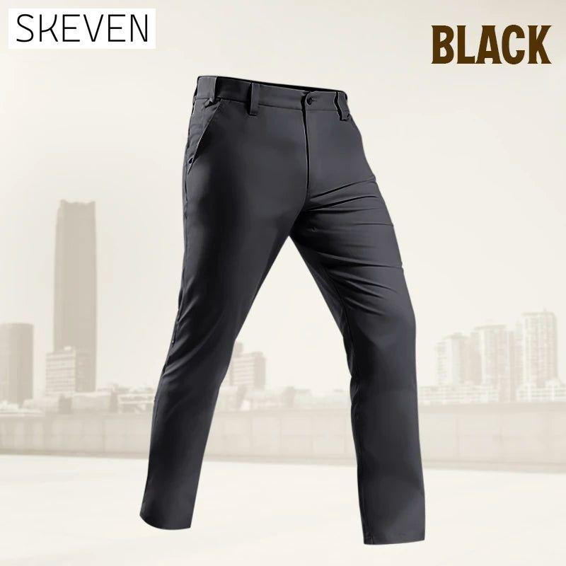 Sportliche Herren-Khakihose mit dehnbarem Bund