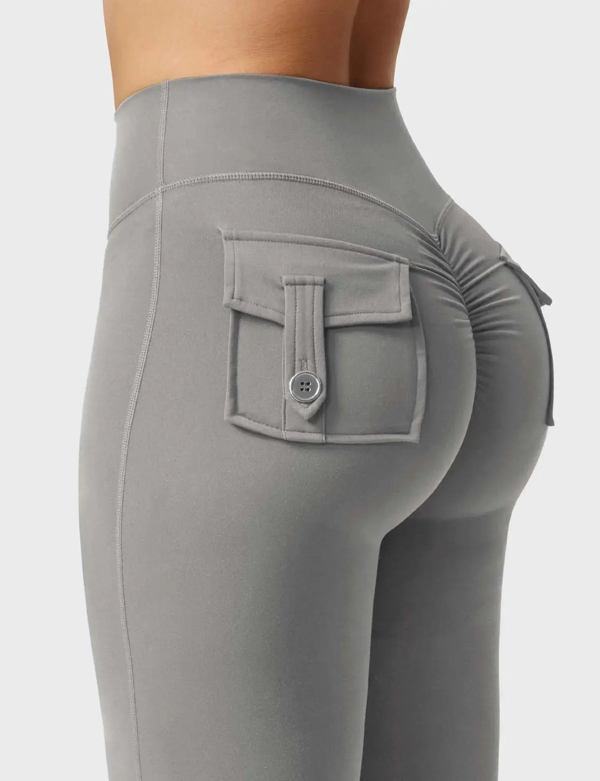 Flare Yoga Pants High Waisted | Flairé™ Flared Leggings with Pockets 30"
