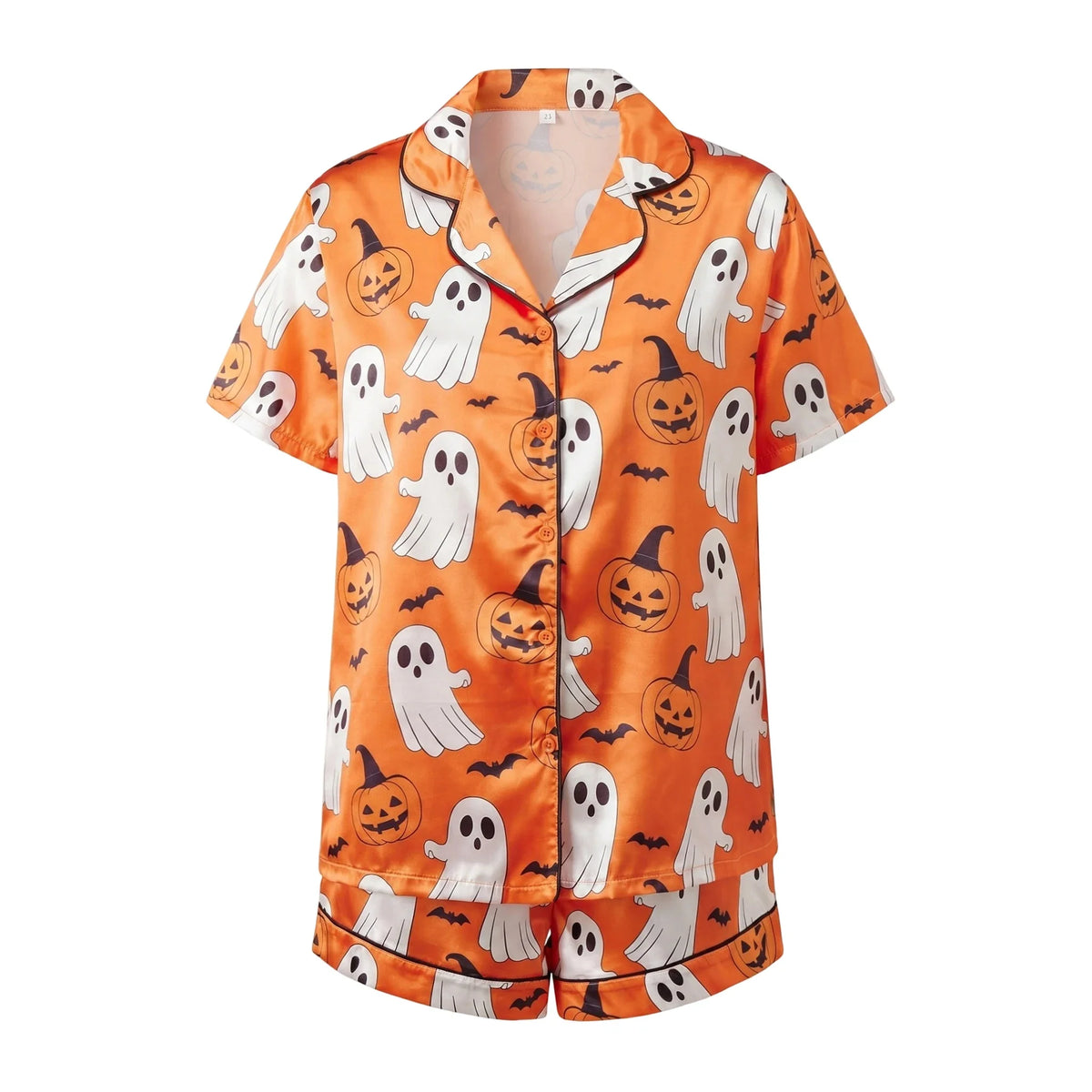 Women’s Halloween Pajamas with Ghosts and Pumpkins