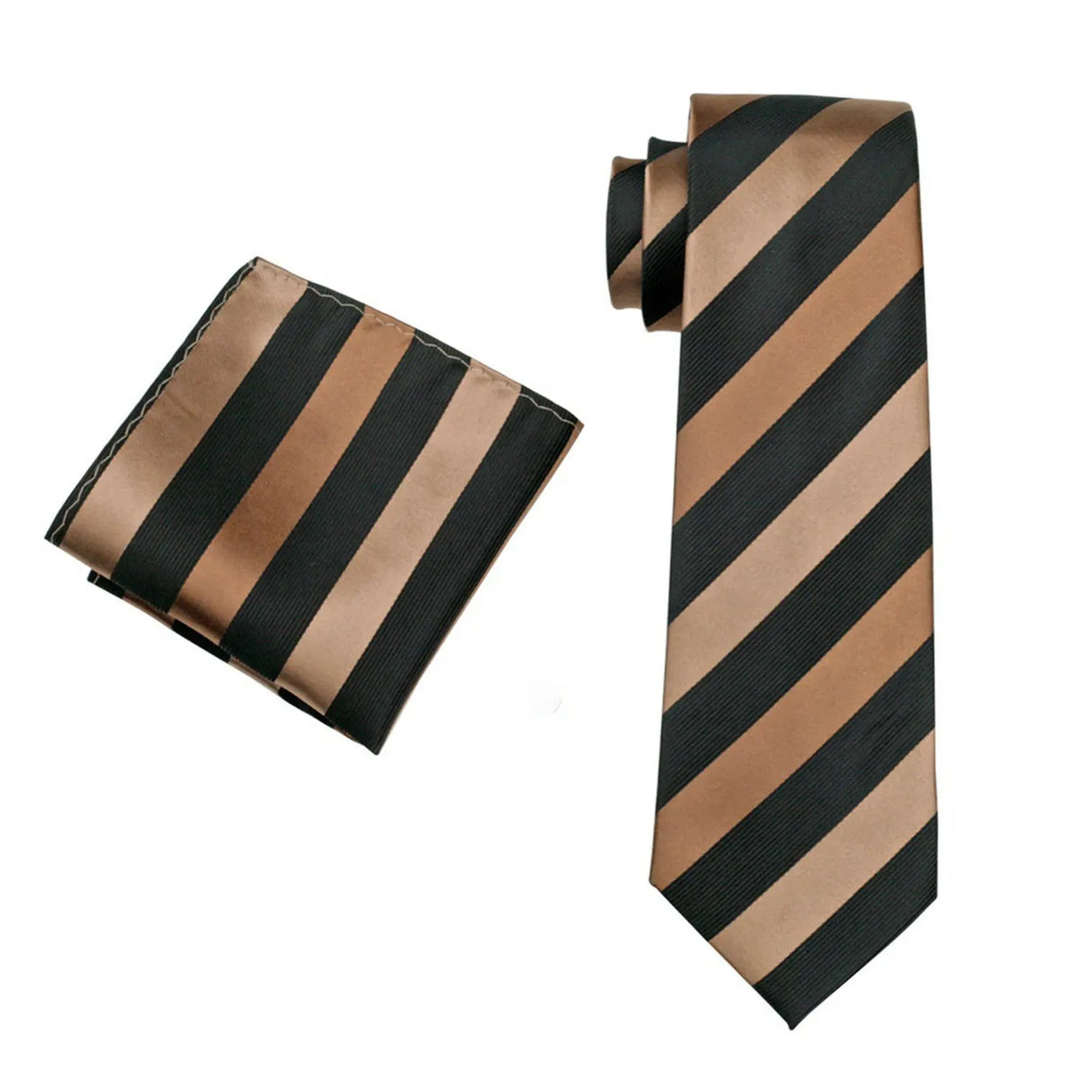 Men's Stylish Tie and Pocket Square Set - How to Fold a Pocket Square