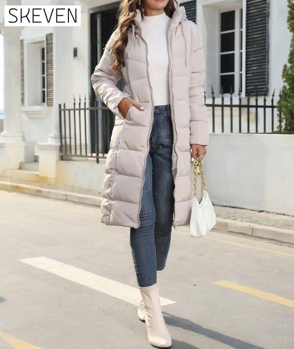 New winter mid-length slim cotton jacket warm down cotton Long Puffer Winter Coat jacket clothes Jacket Coat Jackets & Coats