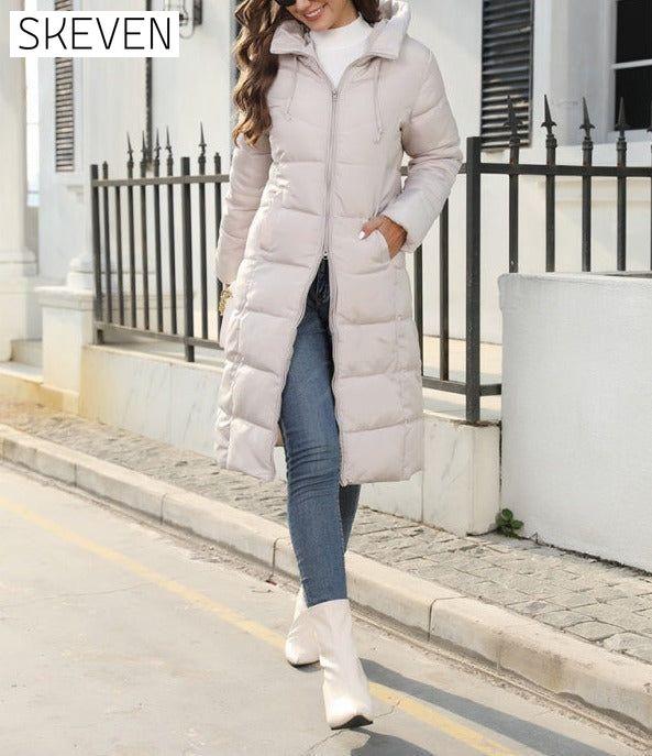 New winter mid-length slim cotton jacket warm down cotton Long Puffer Winter Coat jacket clothes Jacket Coat Jackets & Coats