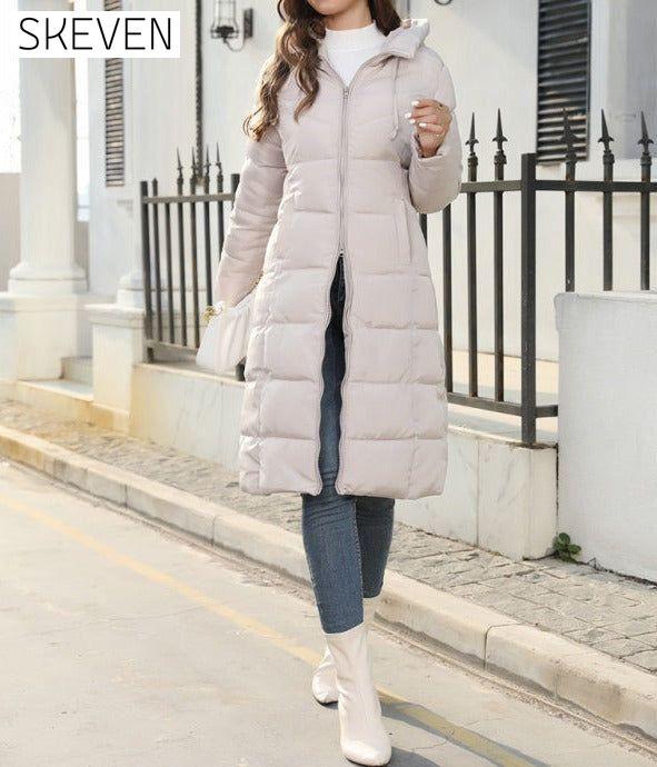 New winter mid-length slim cotton jacket warm down cotton Long Puffer Winter Coat jacket clothes Jacket Coat Jackets & Coats