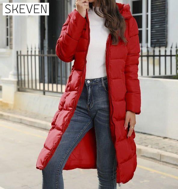 New winter mid-length slim cotton jacket warm down cotton Long Puffer Winter Coat jacket clothes Jacket Coat Jackets & Coats