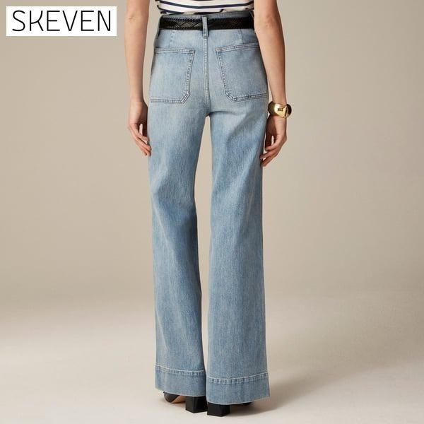 Tummy Control Sailor Wide Leg Trouser