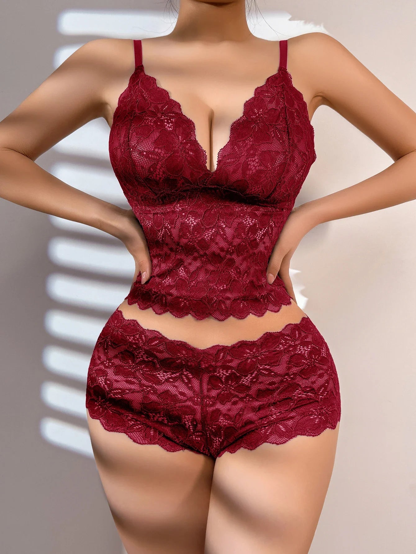 Lace Lingerie Set for Women in Three Colors