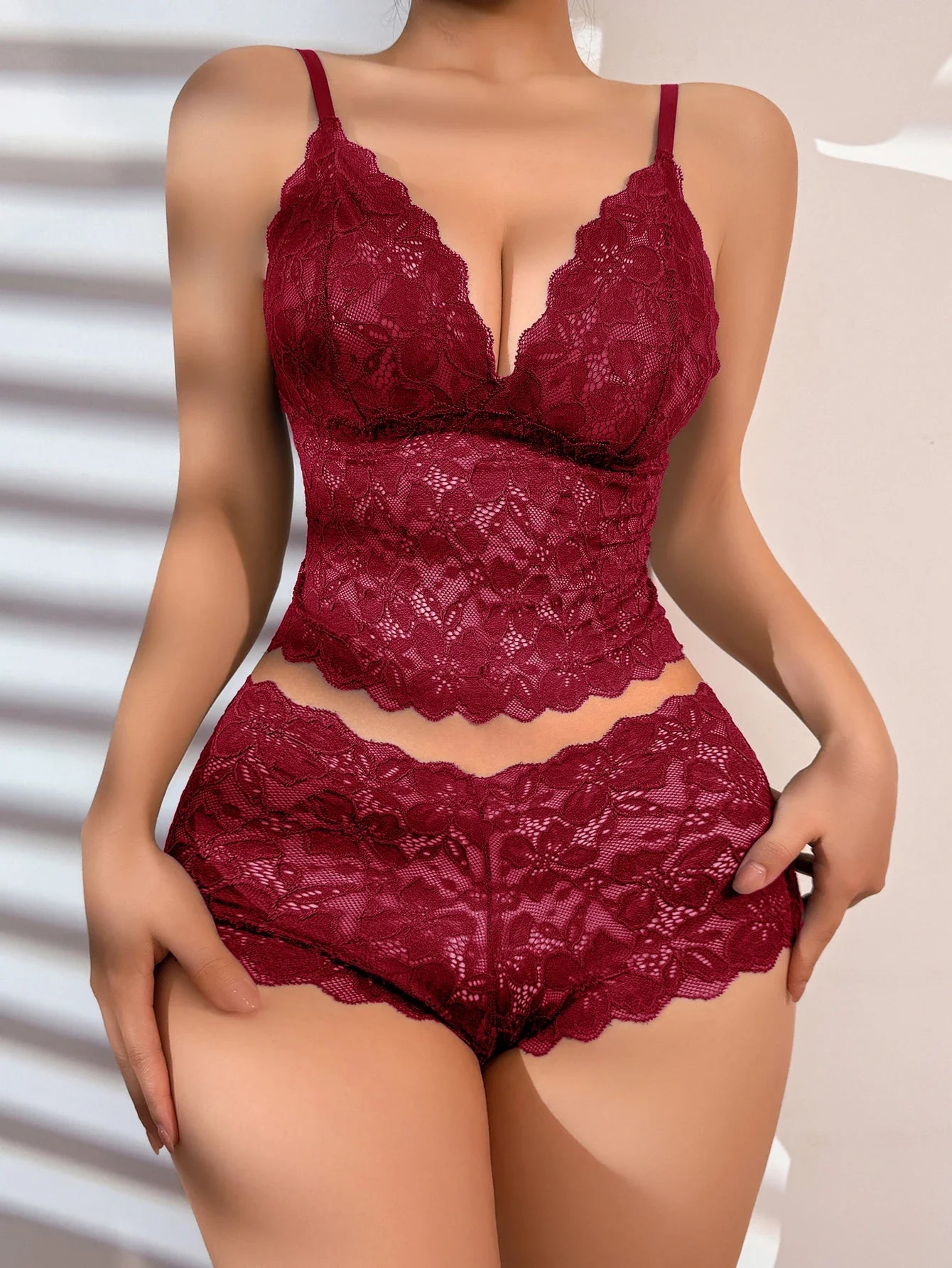 Lace Lingerie Set for Women in Three Colors
