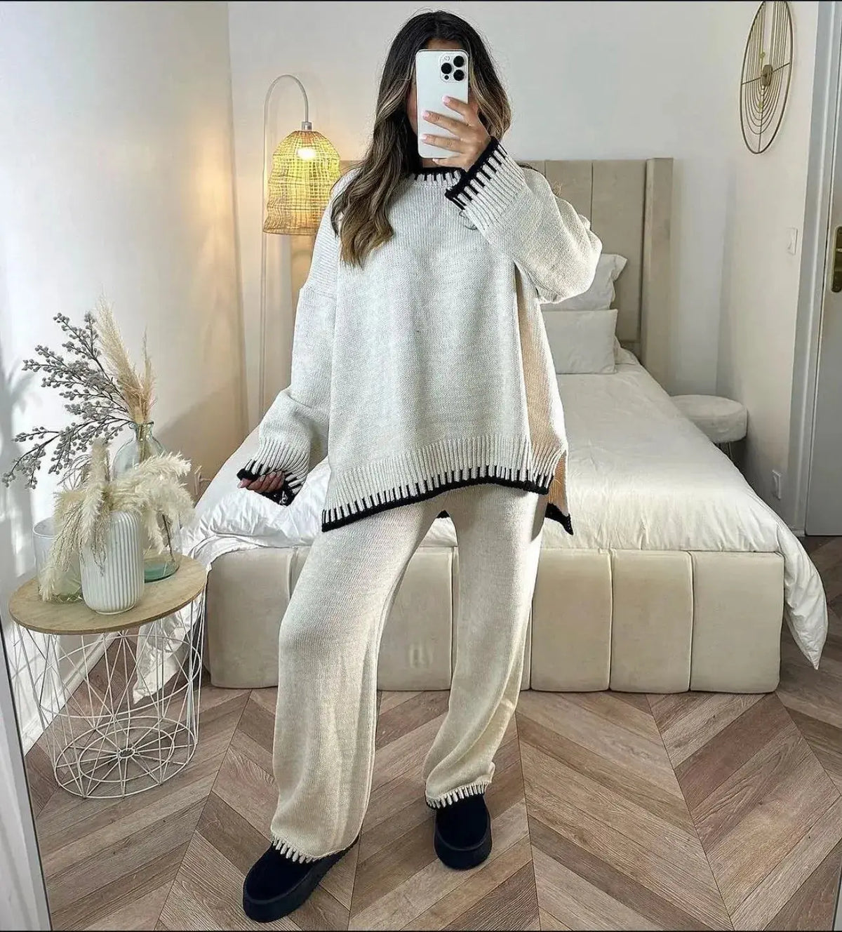 LÁVINE™ Women Two Piece Suit – Elegant Warm Tailored Set