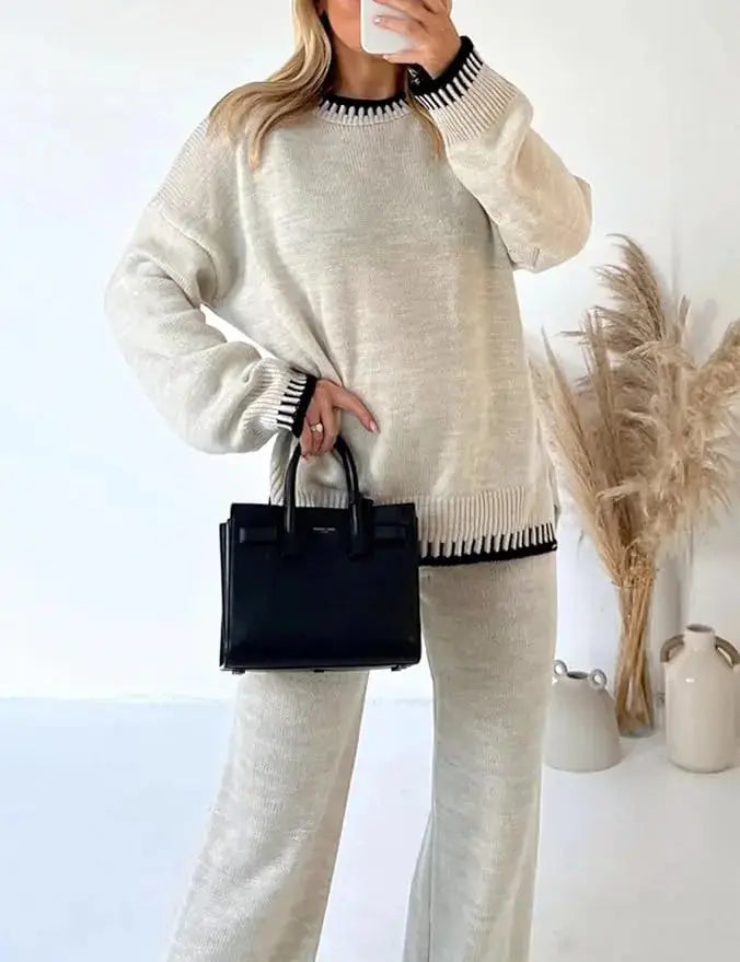 LÁVINE™ Women Two Piece Suit – Elegant Warm Tailored Set