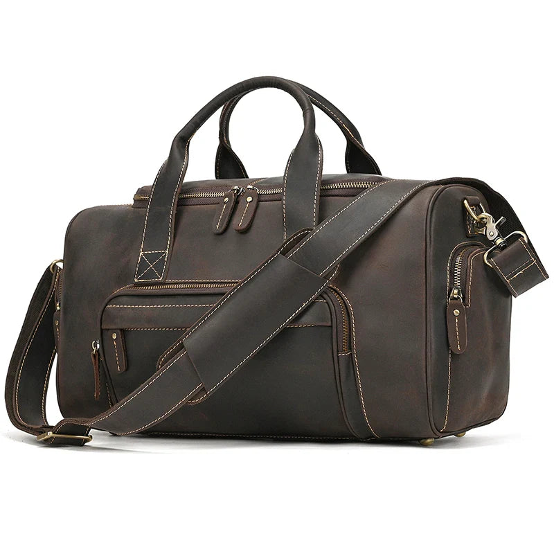 Leather Crossbody Mini Bag for Travel Enthusiasts