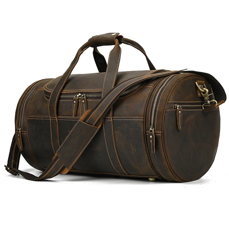 Leather Crossbody Mini Bag for Travel Enthusiasts