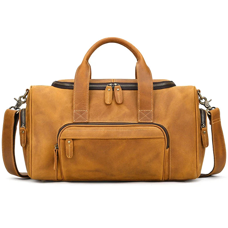 Leather Crossbody Mini Bag for Travel Enthusiasts