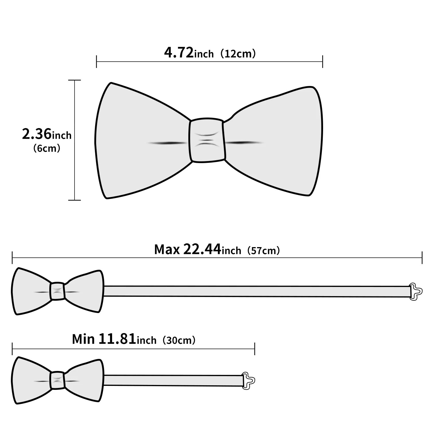 Mens Bow Tie Collection with Matching Pocket Squares