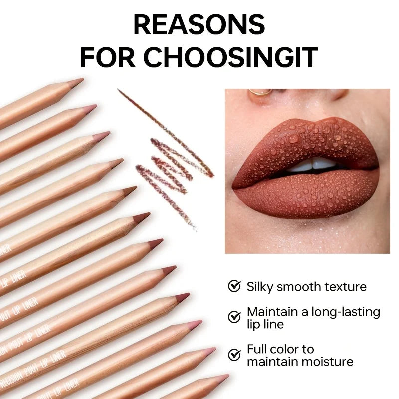 NYX Nude Truffle Lip Liner for Perfect Lip Contour
