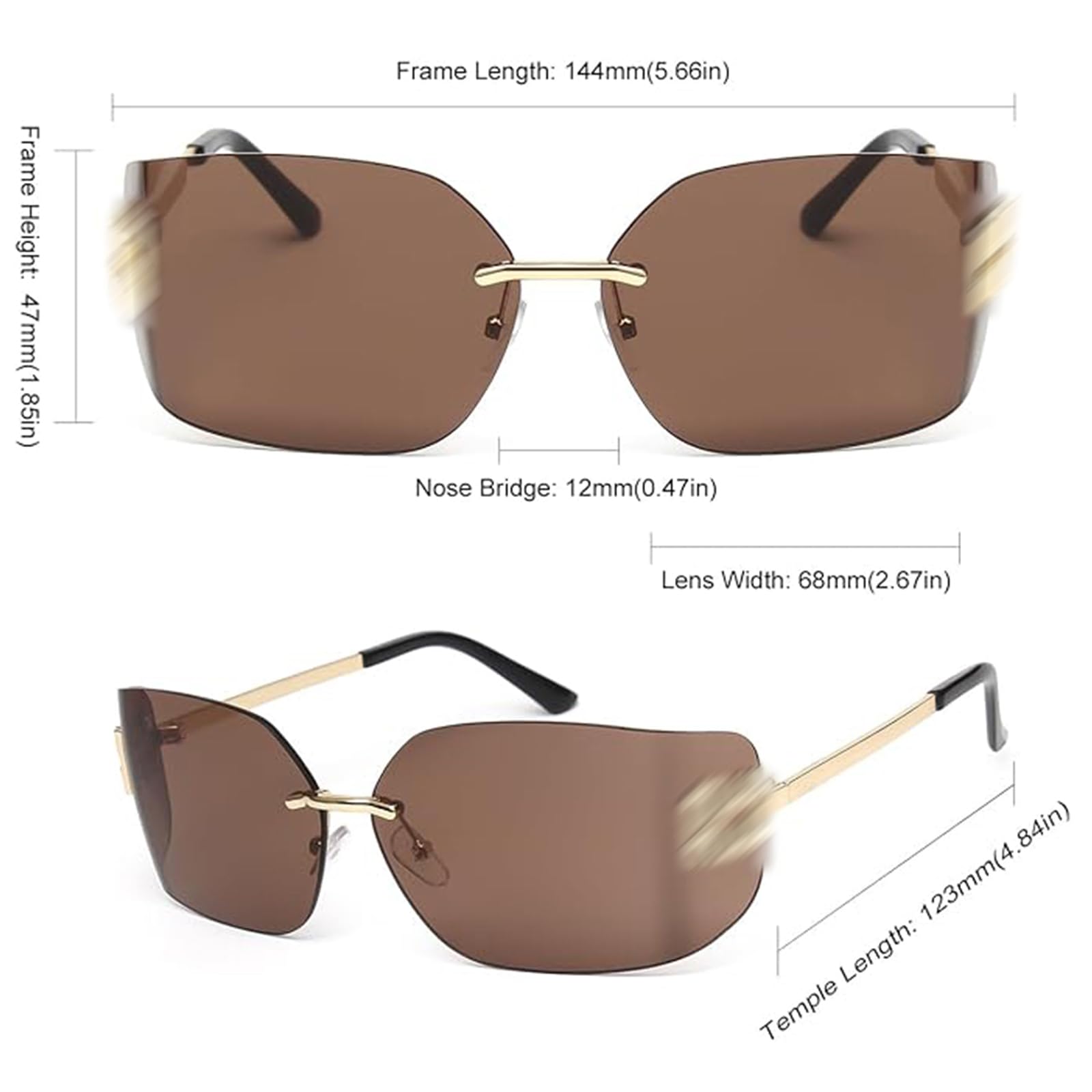 Chic Oversized Sunglasses for Women Travelers