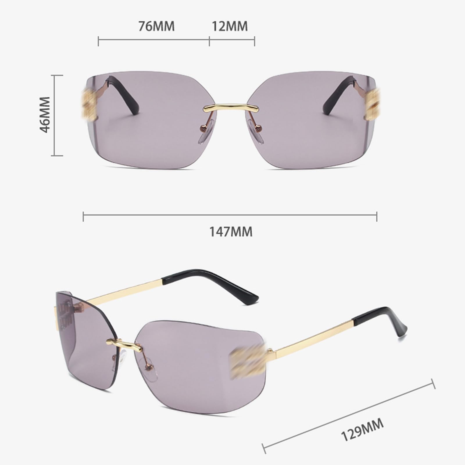 Chic Oversized Sunglasses for Women Travelers