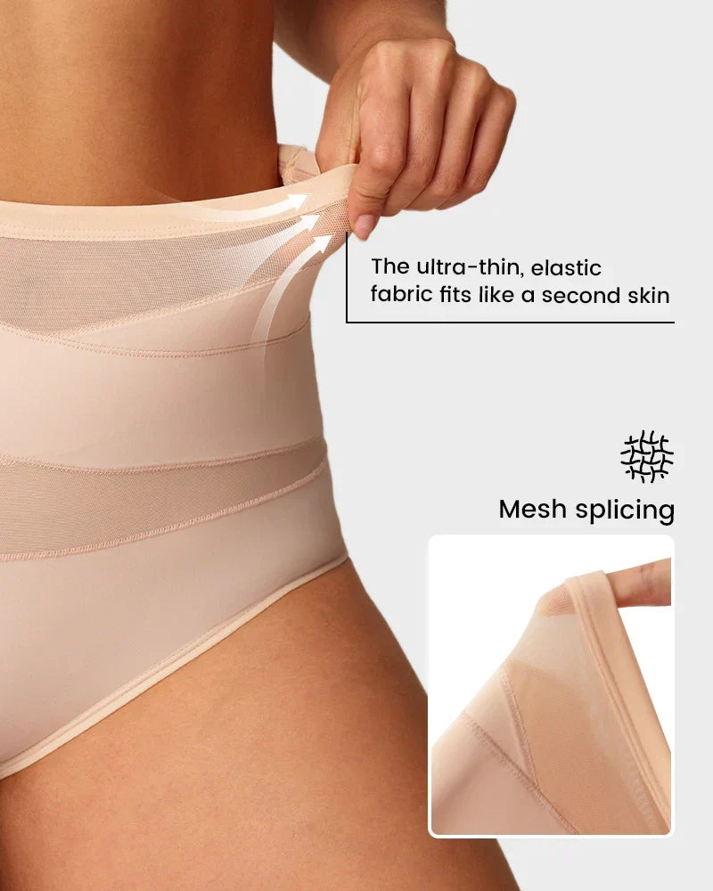 💖💖Last Day-Buy 1 Get 3 Packs💖Plus-Size High-Waist Cross Tummy Control Panties