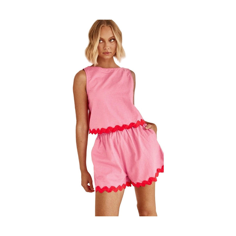 Vacation Outfits for Women -  Casual Matching Shorts and Top