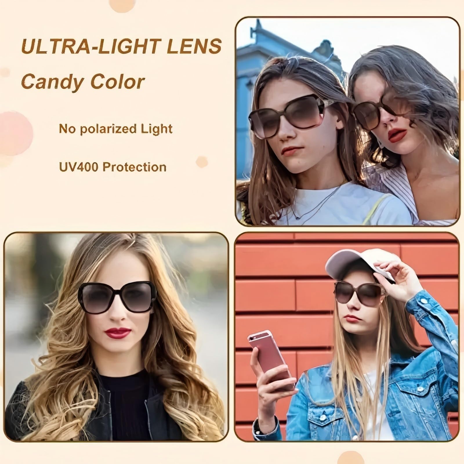 Chic Polarized Sunglasses for Women Travelers