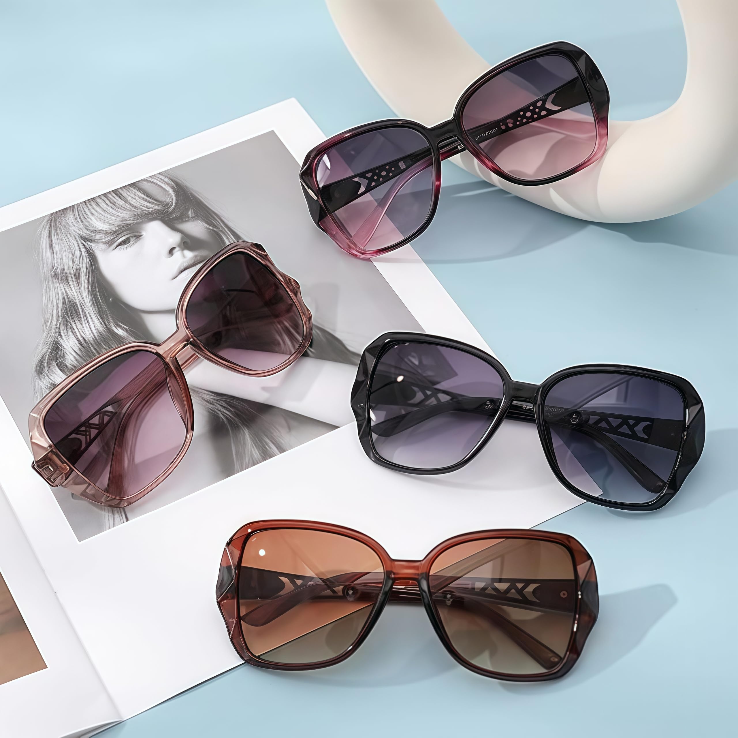 Chic Polarized Sunglasses for Women Travelers