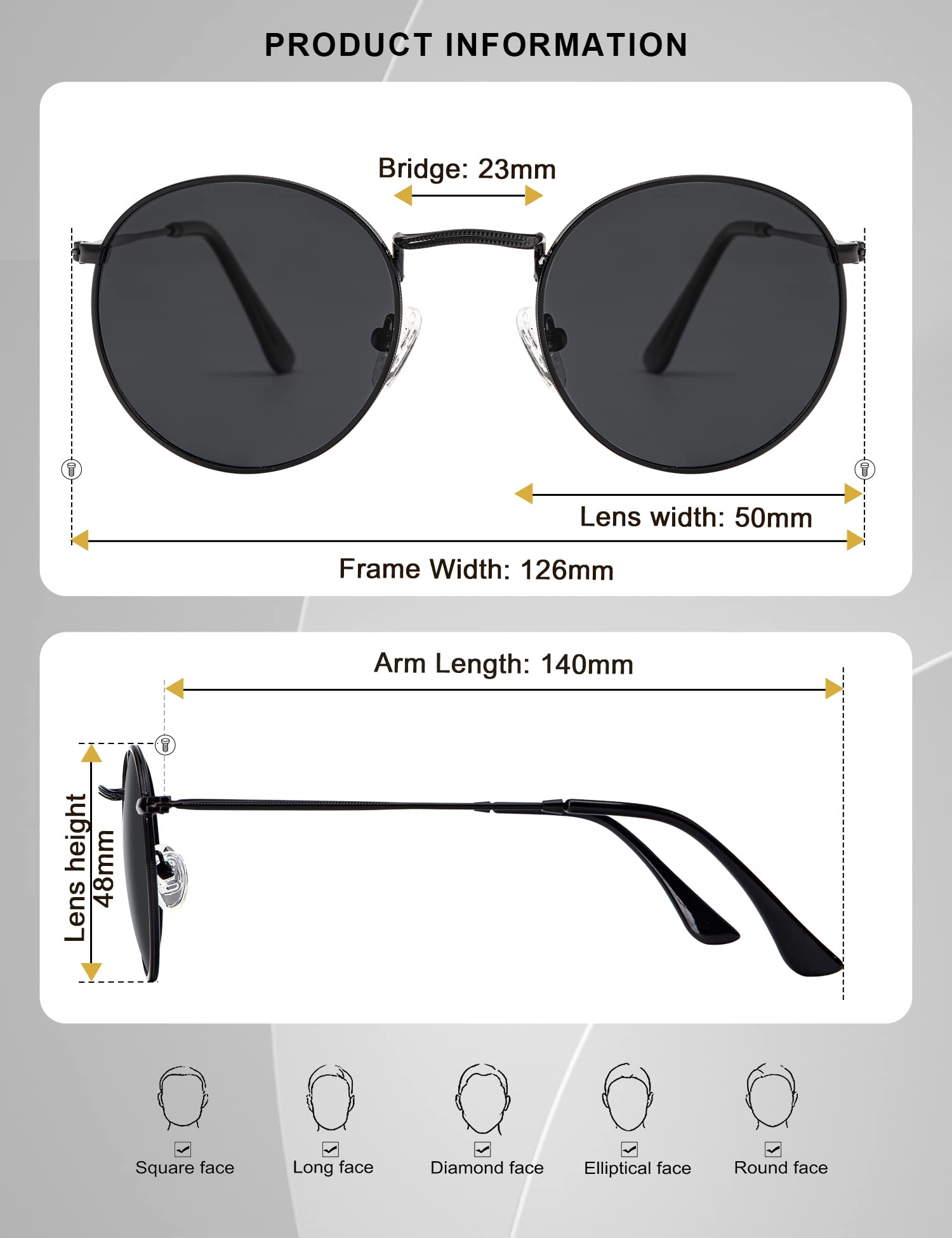Travel-Ready Polarized Sunglasses for Men & Women