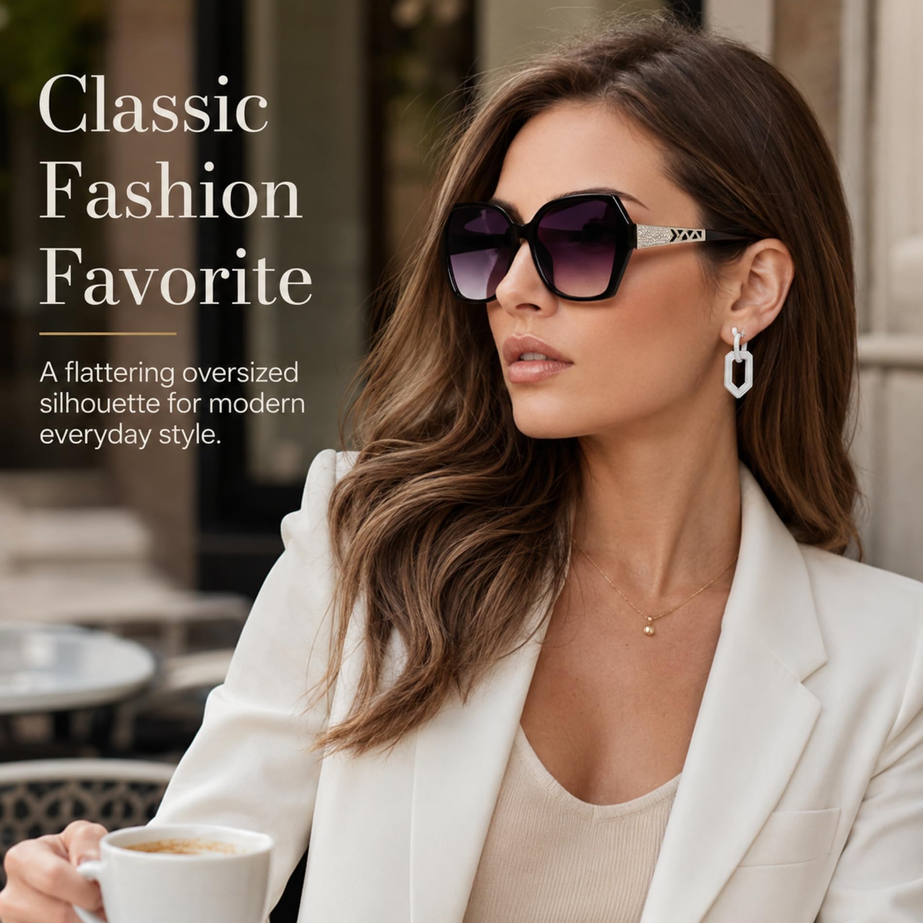 Chic Polarized Sunglasses for Women Travelers