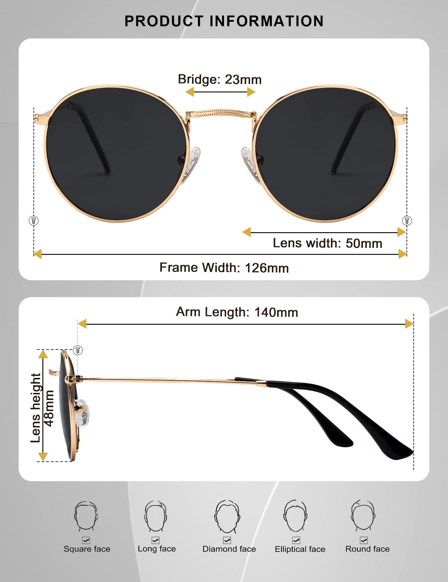 Travel-Ready Polarized Sunglasses for Men & Women
