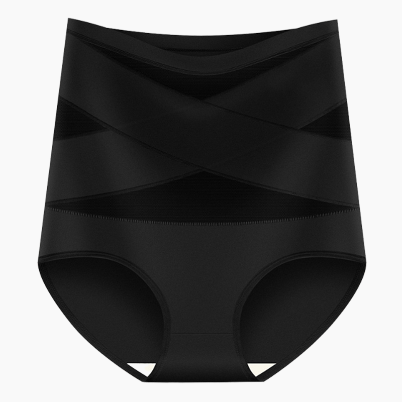 💖💖Last Day-Buy 1 Get 3 Packs💖Plus-Size High-Waist Cross Tummy Control Panties