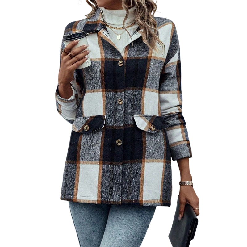 Warm Plaid Shacket