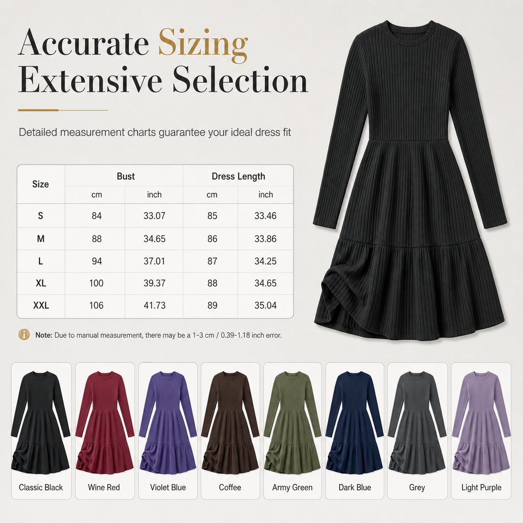 👗✨Women's Casual Striped Slim Fit Dress✨𝘉𝘶𝘺 𝘢𝘯𝘺 2 𝘢𝘯𝘥 𝘨𝘦𝘵 𝘢𝘯 𝘦𝘹𝘵𝘳𝘢 8% 𝘥𝘪𝘴𝘤𝘰𝘶𝘯𝘵