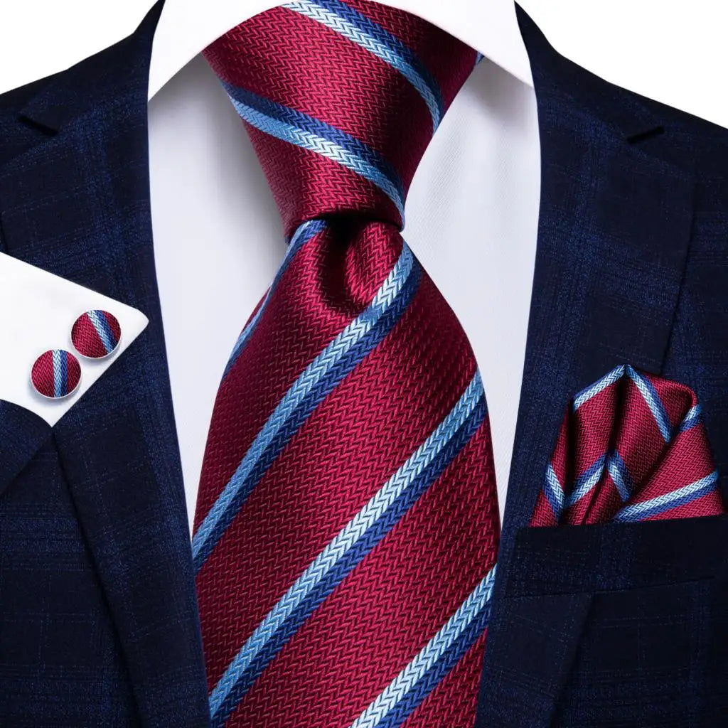 Men's Striped Ties for Formal and Business Wear