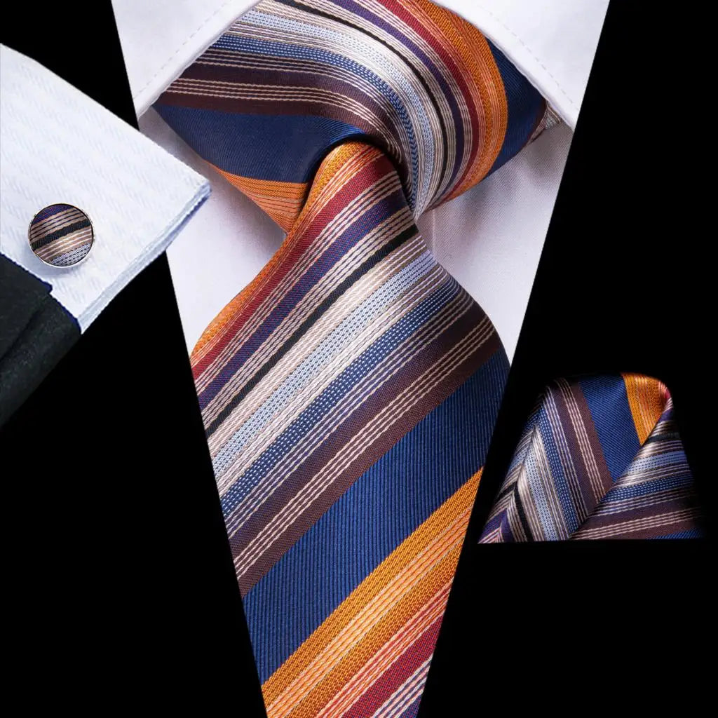 Men's Striped Ties for Formal and Business Wear