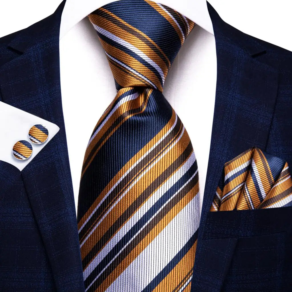 Men's Striped Ties for Formal and Business Wear