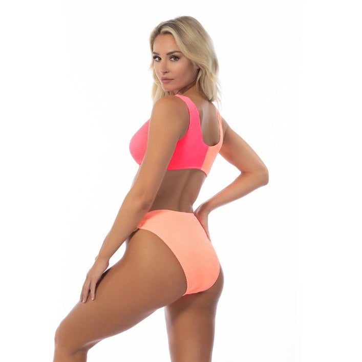 Stylish Vacation Bikini Set - 2PC Swimwear