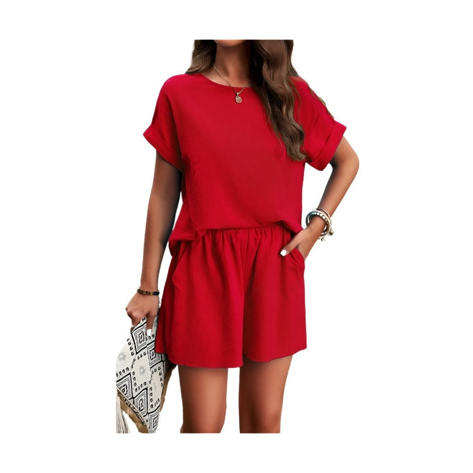 Vacation Outfits for Women -  Summer Matching Shorts and Top