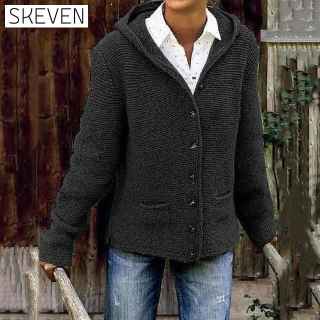 Vintage Hooded Knitted Cardigan Black also bought Best Sellings cardigan cardigans clothes Plus Size Sale tops Topseller