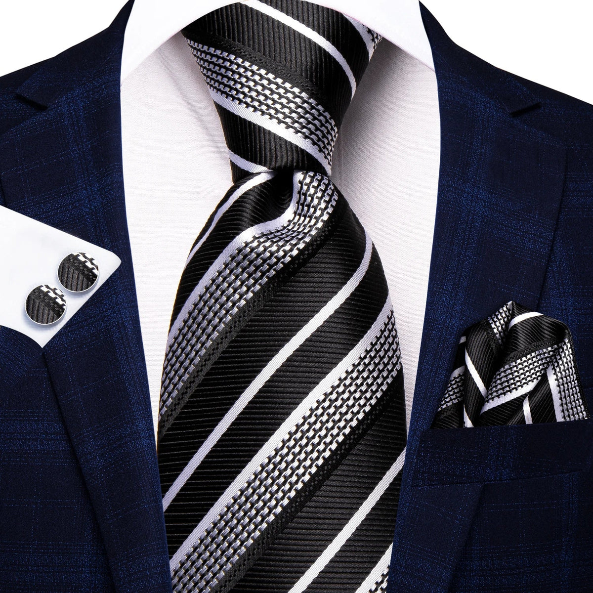 Three Piece Wedding Tie Sets for Elegant Occasions