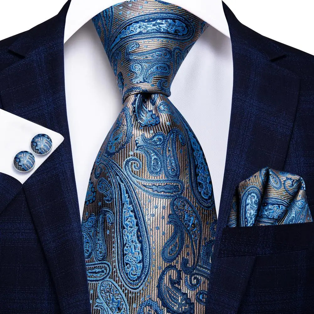 Three Piece Wedding Tie Sets for Elegant Occasions